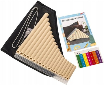KERA PX-18 BEIGE FLETNIA PANA BEŻOWA PAN FLUTE SYRYNGA MULTANKI PISZCZAŁKI