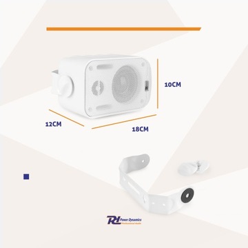 Zestaw głośników ZEWNĘTRZNE/WEW - IP56/ 60W