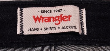 WRANGLER spodnie JEANS dark blue SKINNY_ W33 L32