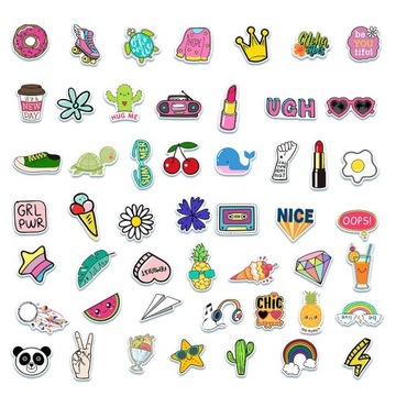 Наклейки - самый большой набор 300 шт. VSCO GIRL.
