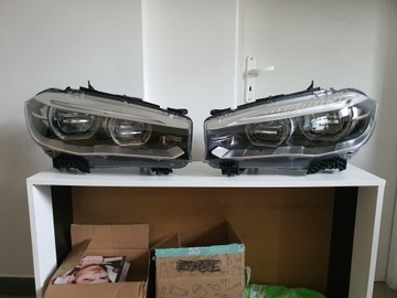 BMW X5 F15, X6 F16 REFLEKORY ADAPTIVE LED KOMPLET