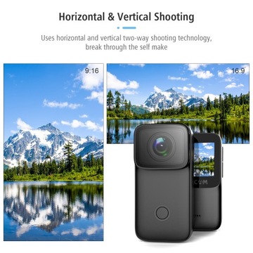 SJCAM C200 4K Mini WiFi экшн-камера с