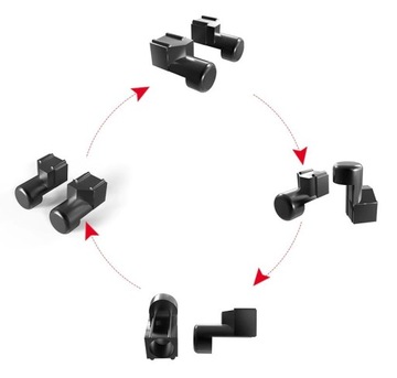 МЕТАЛЛИЧЕСКИЕ ЗАМКИ + ЗАЩЕЛКА 2в1 ТЮНИНГ JOY-CON NS SWITCH OLED V2