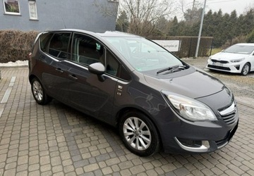 Opel Meriva II Mikrovan Facelifting 1.4 Turbo ECOTEC 120KM 2017 Opel Meriva 1,4 120KM Klimatyzacja Serwis 1Wlasciciel Kola latozima 1.4, zdjęcie 3