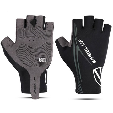 ЖЕНСКИЕ ВЕЛОСИПЕДНЫЕ ПЕРЧАТКИ БЕЗ ПАЛЬЦЕВ ГЕЛЕВЫЕ КОЛЕСА ВВЕРХ