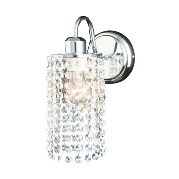 Lampa ścienna kinkiet chrom z kryształkami klasyczny glamour Light Prestige