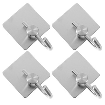 4 шт. КРЮЧКИ ДЛЯ КЛЕЯЩИХСЯ КРЮЧКОВ ДЛЯ ПОЛОТЕНЦЕВ