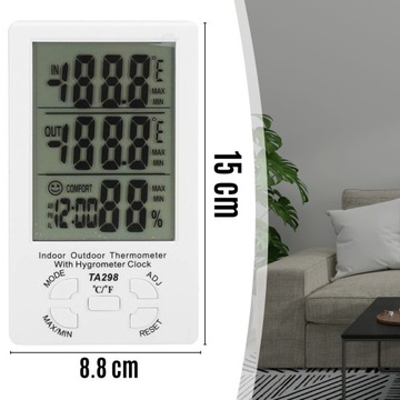 Поморочная станция погоды термометр HIGROMET ЖКД