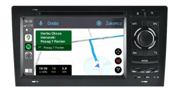 Audi A8 D2 Rádio Navigace Android Carplay Ovládání Bose