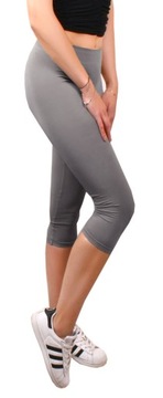 Леггинсы выше колена RYBACZKI FITNESS, черные, 51 S/M