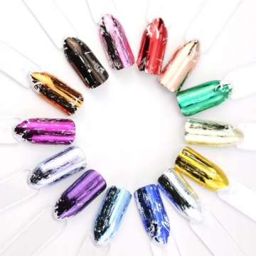 Передача фольги дизайн 8-9 ногтей украшения голо