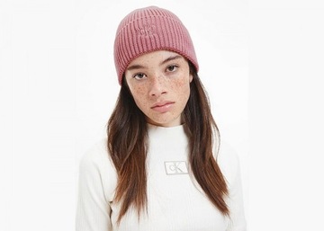 Calvin Klein Czapka K60K610372 one size Minimal Monogram Beanie