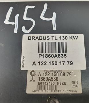 JEDNOTKA MOTORU SMART FORFOUR 454 BRABUS