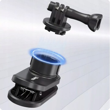 Ремень-держатель с зажимом, вращение на 360° Ulanzi для камер GoPro Hero 12, 11, 10, 9, 8, 7, черный