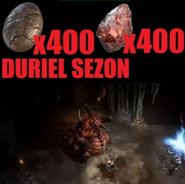 400x Agony +400x Egg Duriel Diablo 4 Sezon 6 Vessel of Hatred Nienawiści