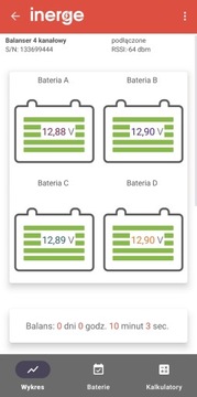 BALANSER NAPIĘCIA (BLUETOOTH + APLIKACJA) AKUMULATORÓW 24V AGM GEL LiFePO4