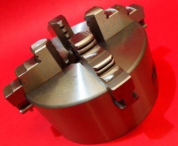 UCHWYT TOKARSKI FI 125mm 4 SZCZĘKOWY CZTEROSZCZĘKOWY SAMOCENTRUJĄCY