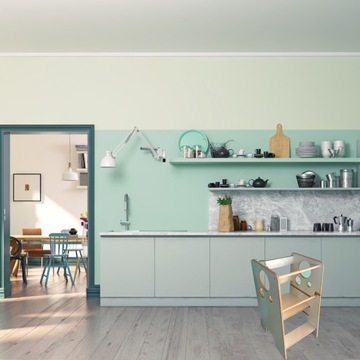 Кухонная помощница детская кухонная помощница, регулируемая платформа, натуральный МДФ