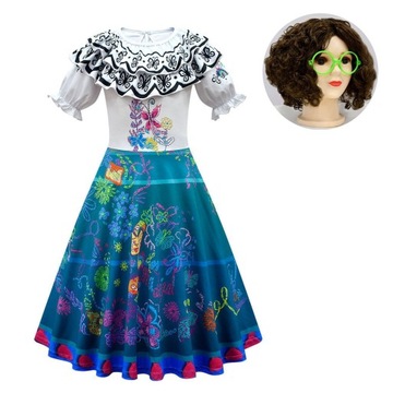 детский косплей Тот самый исполнительский костюм Encanto B53-136