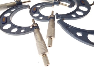 MIKROMETR MIKROMIERZ ZEWNĘTRZNY 0-150 ZESTAW 6 SZT VIS ZESTAW MIKROMETRÓW