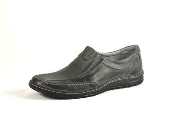MĘSKIE PÓŁBUTY CASUAL WSUWANE POPIEL r. 43 151