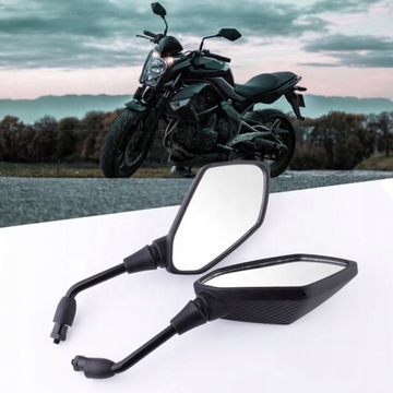 БОЛЬШИЕ ЗЕРКАЛА МОТОКУТЕР QUAD M8 PANORAM CARBON