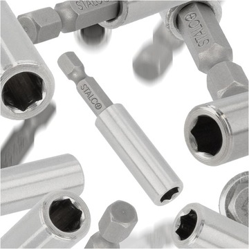 Магнитный держатель для бит STALCO 1/4″ 60 мм.