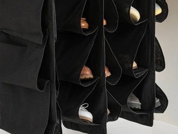 Organizer na buty do szafy garderoby wiszący wieszak na obuwie 12 par