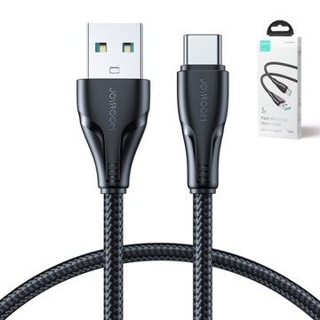 JOYROOM PRZEWÓD KABEL USB-USB C 3A MOCNY SOLIDNY