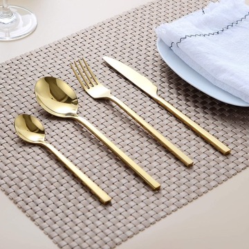 Набор GOLD CUTLERY праздничный набор - 60 элементов