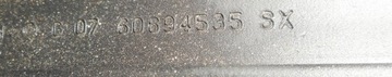 ALA ROMEO 159 LIŠTA ZHRNUJÍCÍ LEVÝ PŘEDNÍ 60694535