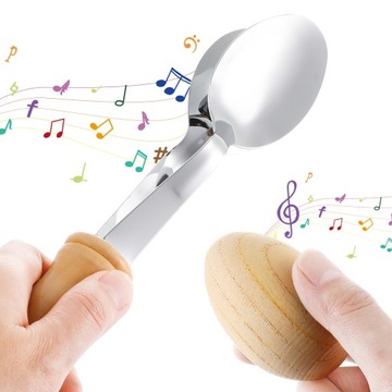 Ga-Musical Spoon Instruments Деревянные яйцеварки