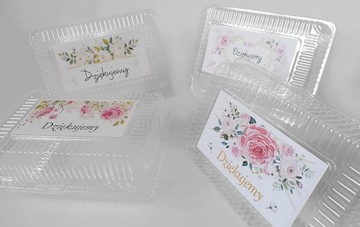 КОРОБКИ ДЛЯ ТОРТОВ DEC x1 торт свадебное причастие крещение с принтом для гостей