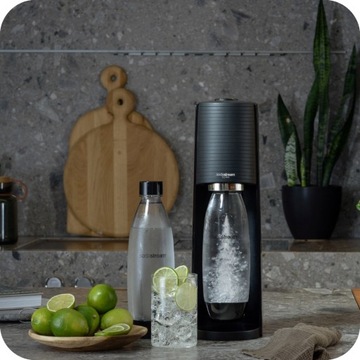САТУРАТОР SODASTREAM ДЛЯ ГАЗИРОВАННОЙ ВОДЫ, БОЛЬШОЙ КОМПЛЕКТ