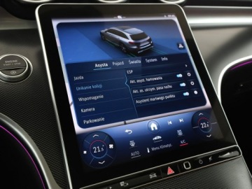 Mercedes Klasa C W206 2022 Mercedes C 220 mHEV 4x4 automat skóra panorama, zdjęcie 24