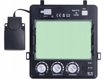 СВАРОЧНАЯ МАСКА ДЛЯ ШЛЕМА YATO ДЛЯ ЦВЕТА АВТОЗАТЕМНЕНИЕ СВАРКА + ФИЛЬТР