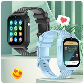 SMARTWATCH DLA DZIECI LOKALIZATOR GPS 4G ROZMOWY WIDEO APARAT PL + GRATIS