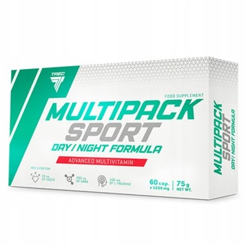 TREC MULTIPACK SPORT DAY NIGHT 60k WITAMINY +ZIOŁA