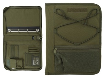 ETUI NA NOTES ORGANIZER NA DOKUMENTY POKROWIEC WOJSKOWY MFH OLIVE