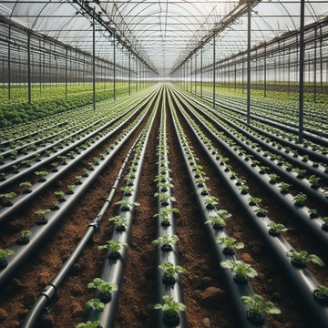 КОМПЛЕКТ ПОЛИВА ТАЙМЕРА 25 м МОНТАЖНАЯ ТРУБА ПЛЮС КАПЕЛЬНАЯ ЛИНИЯ 100 м