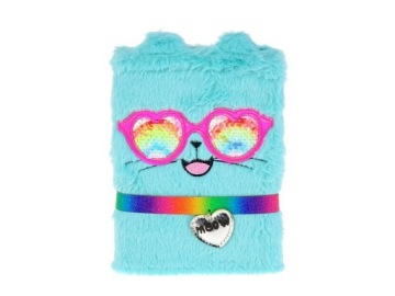 Блокнот А5 в плюшевой обложке КОТЕК.