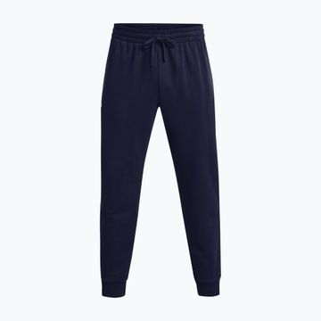 Spodnie treningowe męskie Under Armour Rival Fleece midnight navy/white L