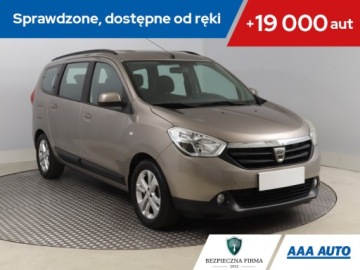Dacia Lodgy Minivan TCe  115KM 2014 Dacia Lodgy 1.2 TCe, Salon Polska, 7 miejsc, Navi