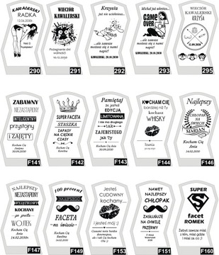 Графин с гравировкой, 2 стакана с гравировкой в ​​коробке с ДЕРЕВЯННЫМ декором