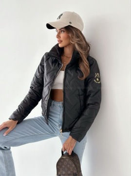 СТЕГАНАЯ КУРТКА ARCHER, ЧЕРНАЯ, РАЗМЕР