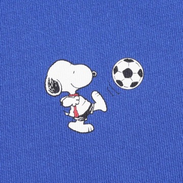 Bluza Levi's x Peanuts "Snoopy Soccer" Niebieska Oversize r.XS/S