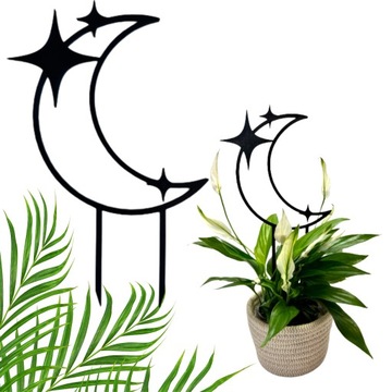 Опоры для цветов, опор для растений, опора для перголы MOON M - 26см цвета