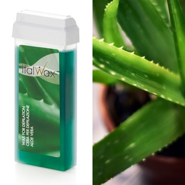 ITALWAX ALOE воск для депиляции в рулонах 100мл