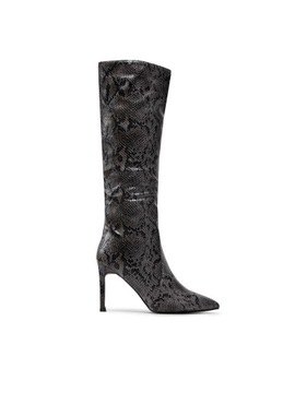 DEEZEE Kozaki ZALXXS220148 Dark Grey Snake