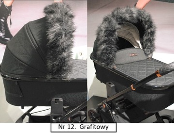 Меховая отделка на капюшоне коляски - мех для коляски.